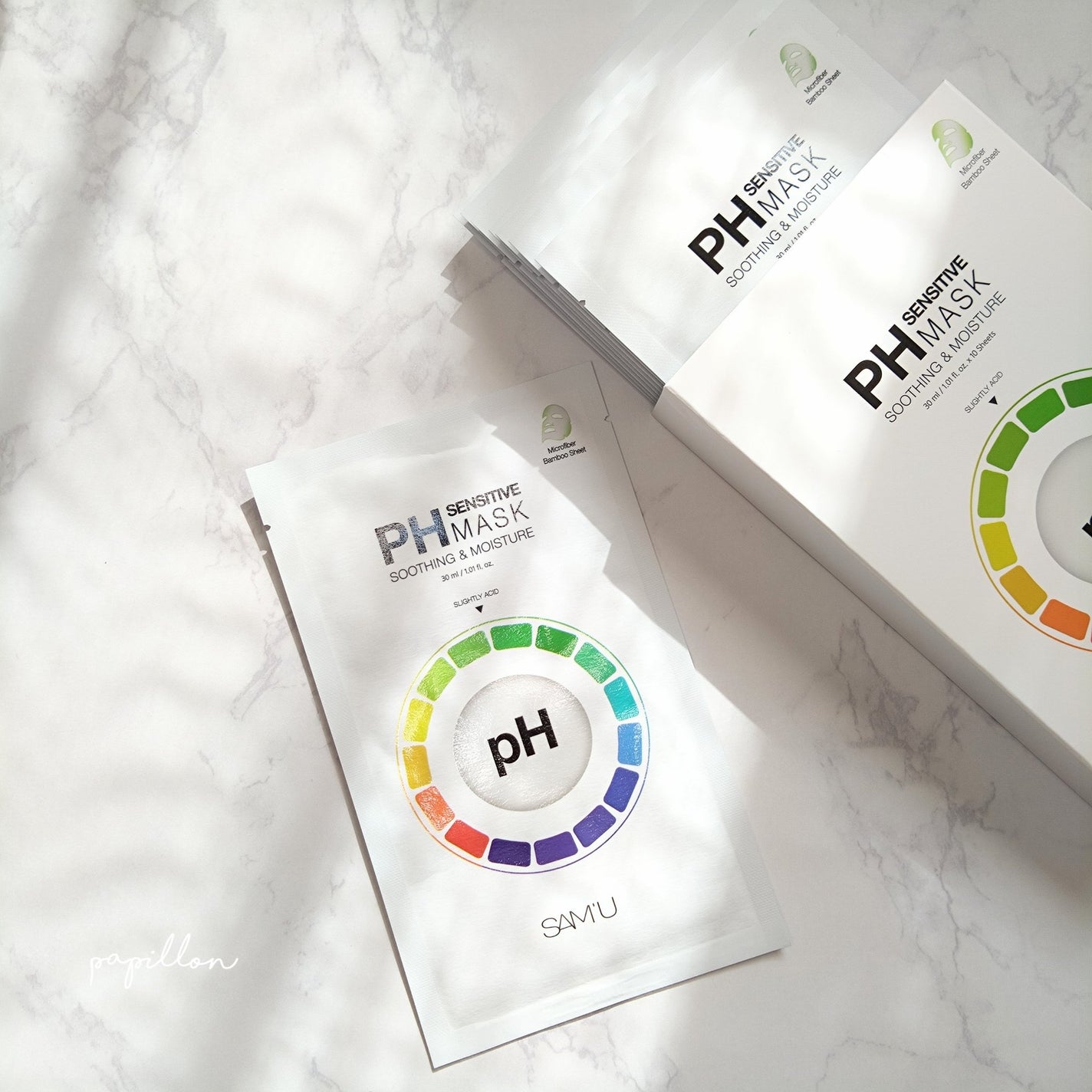 PHセンシティブマスクスージング&モイスト/SAM'U/シートマスク・パックを使ったクチコミ(2枚目)