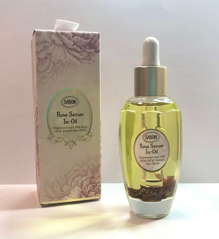 ローズセラムインオイル/SABON/フェイスオイルを使ったクチコミ(3枚目)