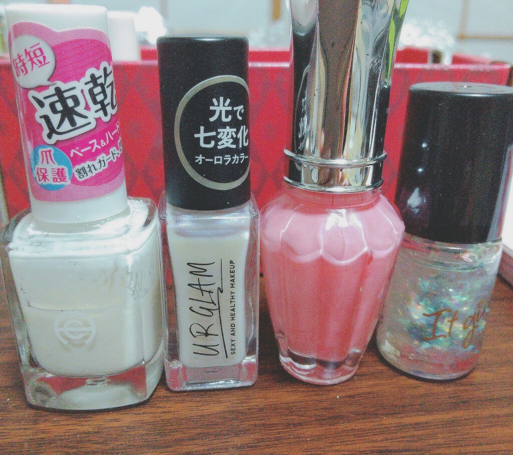 AC クイックドライベース＆ハードナー/AC MAKEUP/ネイルベースコートを使ったクチコミ（3枚目）