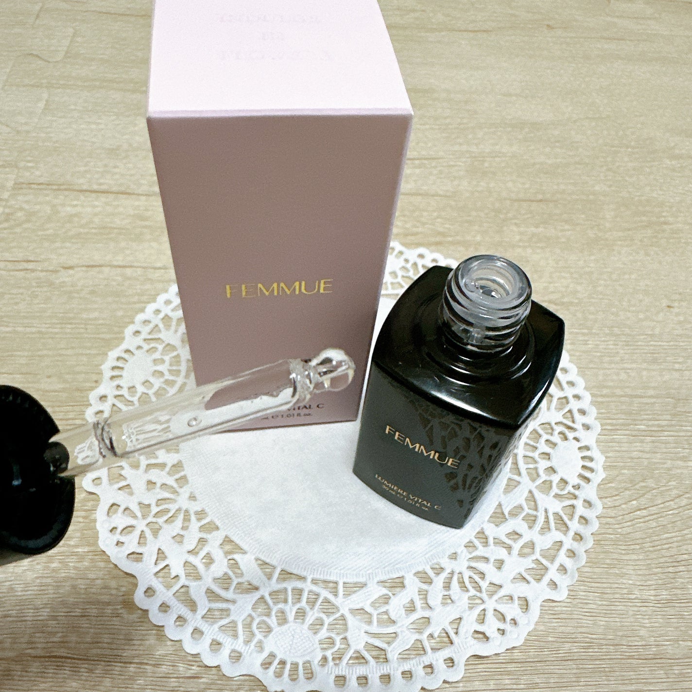 ã«ããšãŒã« ãŽã¡ã€ã¿ã«C/FEMMUE/ããŒã¹ã¿ãŒã»å°å
¥æ¶²ã䜿ã£ãã¯ãã³ãïŒ4æç®ïŒ