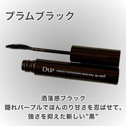 パーフェクトエクステンション マスカラ for カール/D-UP/マスカラを使ったクチコミ(2枚目)