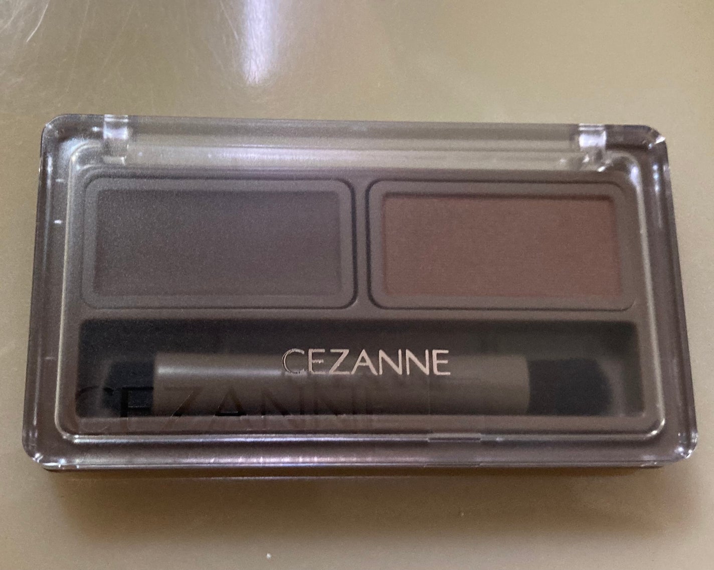アイブロウワックス&パウダー/CEZANNE/アイブロウを使ったクチコミ(1枚目)