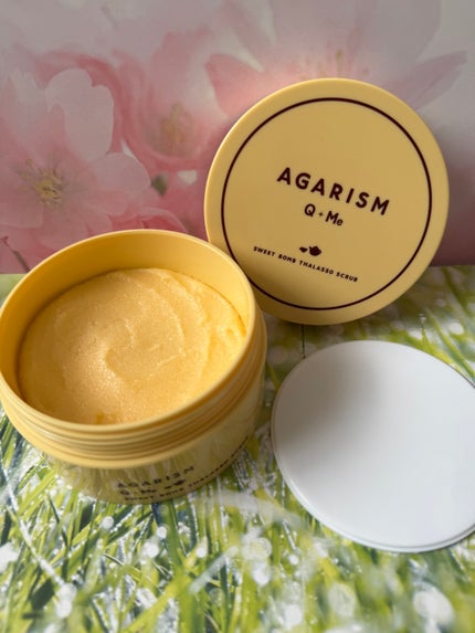Q+Me スウィートボムタラソスクラブレモンティーの香り/AGARISM/バスト・ヒップケアを使ったクチコミ(2枚目)