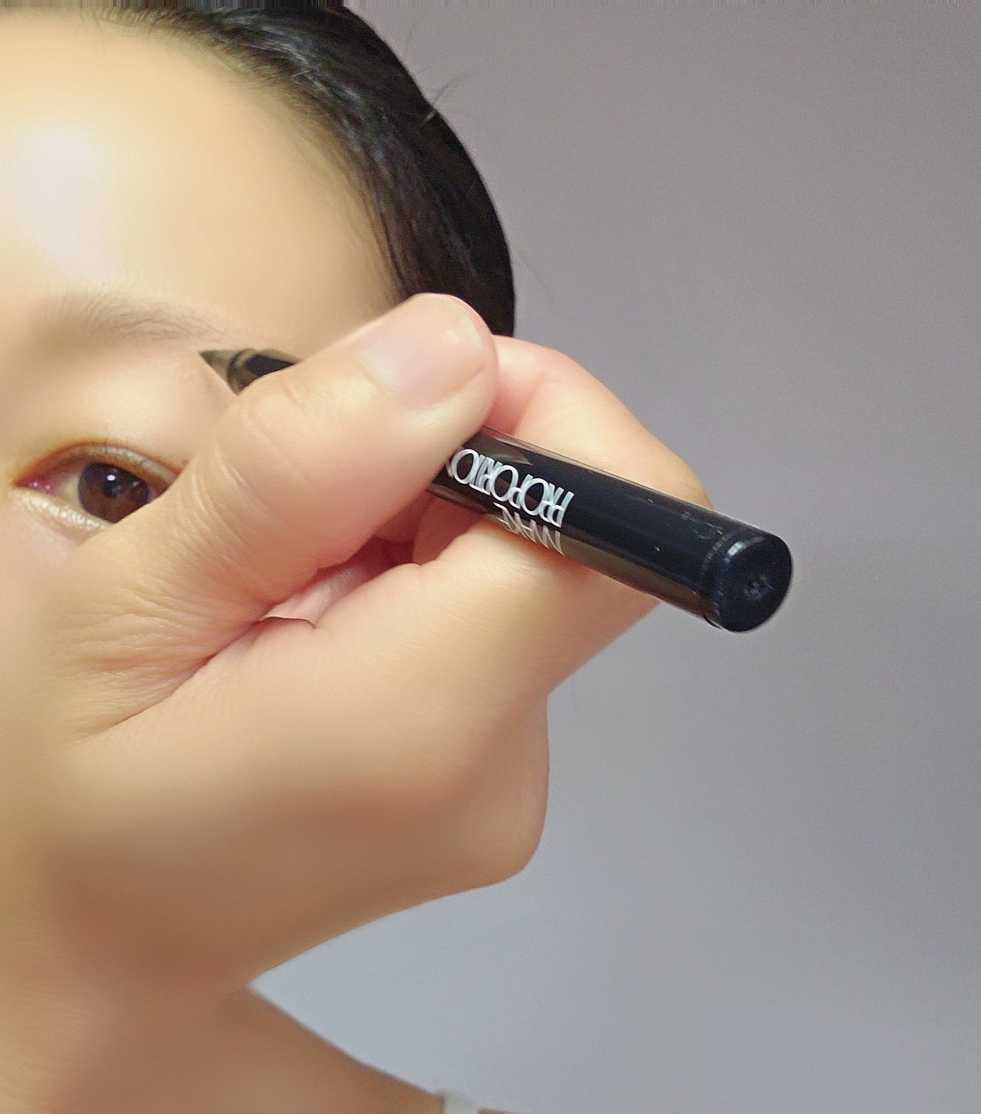 ウルトラキープアイブロウペン/メイクプロポーション/眉ティントを使ったクチコミ(5枚目)