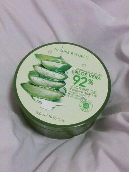 マイルド&モイスチャーアロエジェル/ネイチャーリパブリック/ボディローションを使ったクチコミ(1枚目)