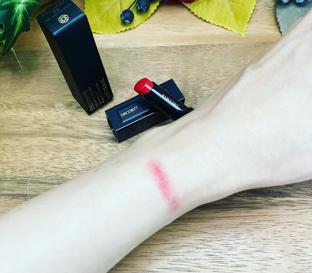 ルージュ デコルテ/DECORTÉ/口紅を使ったクチコミ(4枚目)