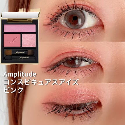 コンスピキュアス アイズ/Amplitude/アイシャドウパレットを使ったクチコミ(1枚目)