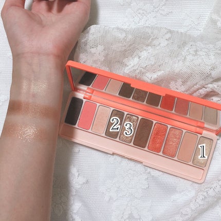 プレイカラー アイシャドウ/ETUDE/アイシャドウパレットを使ったクチコミ(2枚目)