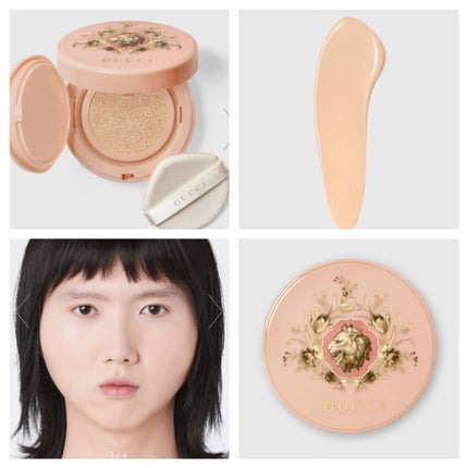グッチ クッション ドゥ ボーテ/GUCCI beauty/クッションファンデーションを使ったクチコミ(4枚目)