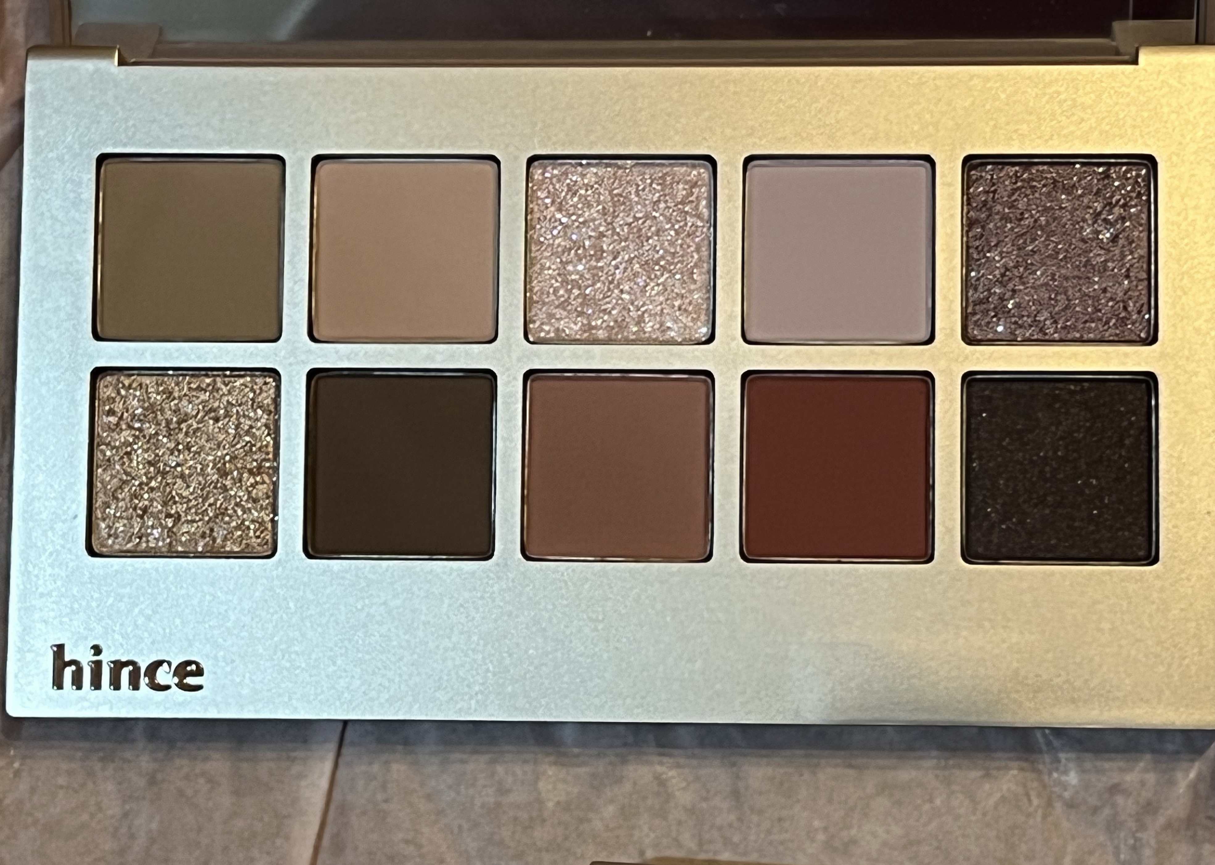 ニューデップスアイシャドウパレット 06 チャンス・オン/hince/アイシャドウパレットを使ったクチコミ（1枚目）