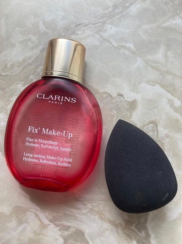 フィックス メイクアップ/CLARINS/ミスト状化粧水を使ったクチコミ（1枚目）