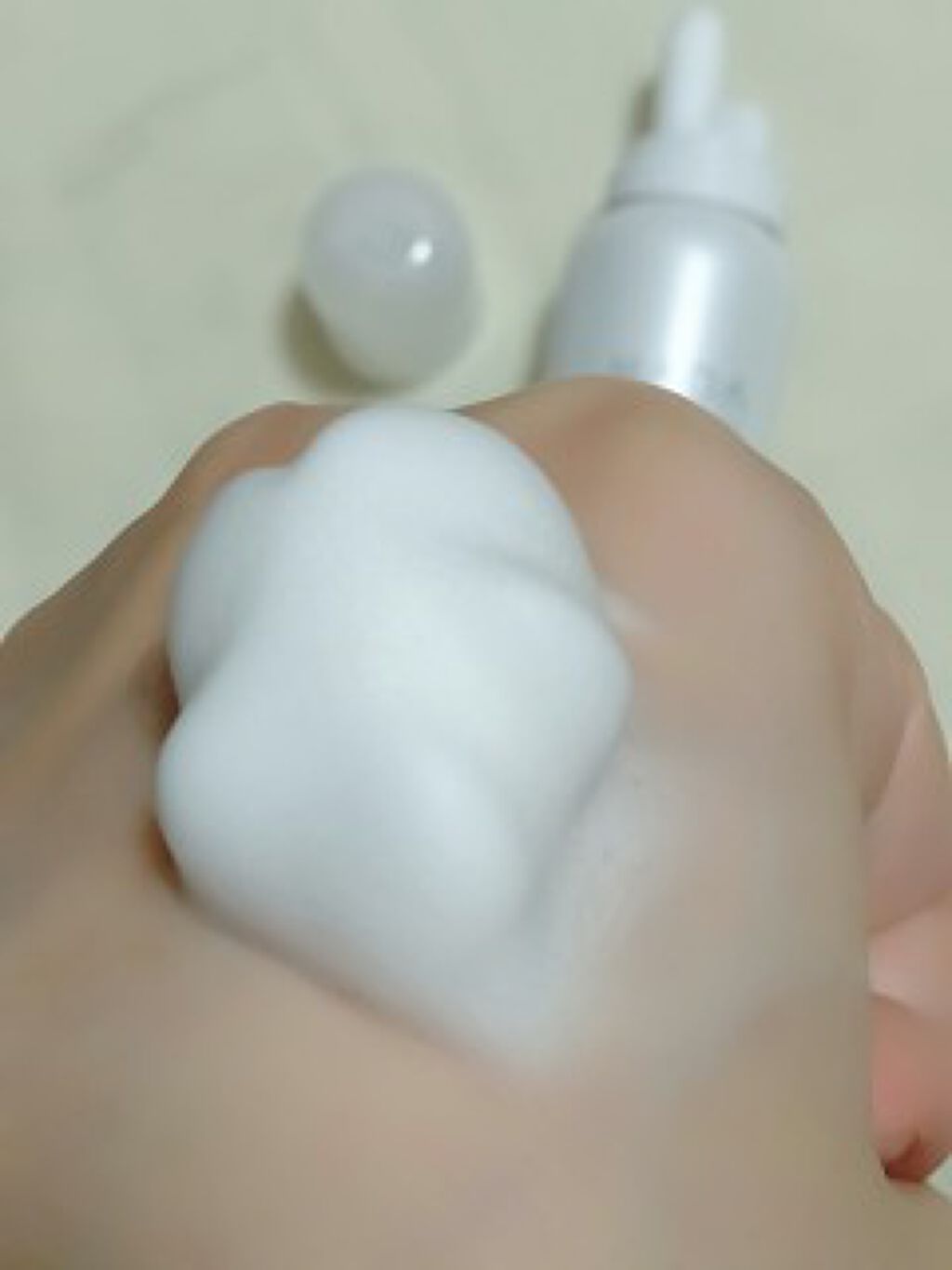 炭酸ホワイトクリーミーホイップ/肌ナチュール/泡洗顔を使ったクチコミ(1枚目)