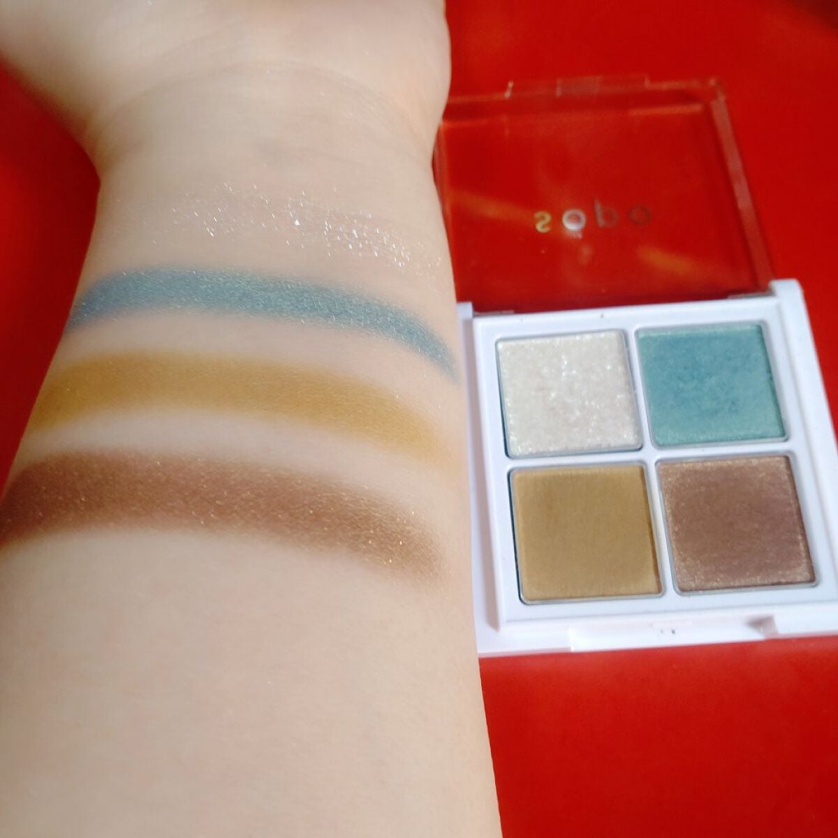 アイパレット/sopo/アイシャドウパレットを使ったクチコミ(7枚目)