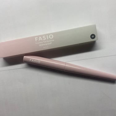 パウダリーティント アイブロウ 01 グレー/FASIO/眉ティントを使ったクチコミ（2枚目）