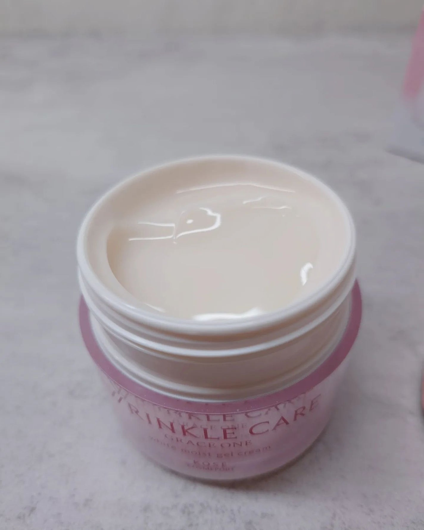 リンクルケア ホワイト モイストジェルクリーム/グレイスワン/オールインワン化粧品を使ったクチコミ(2枚目)