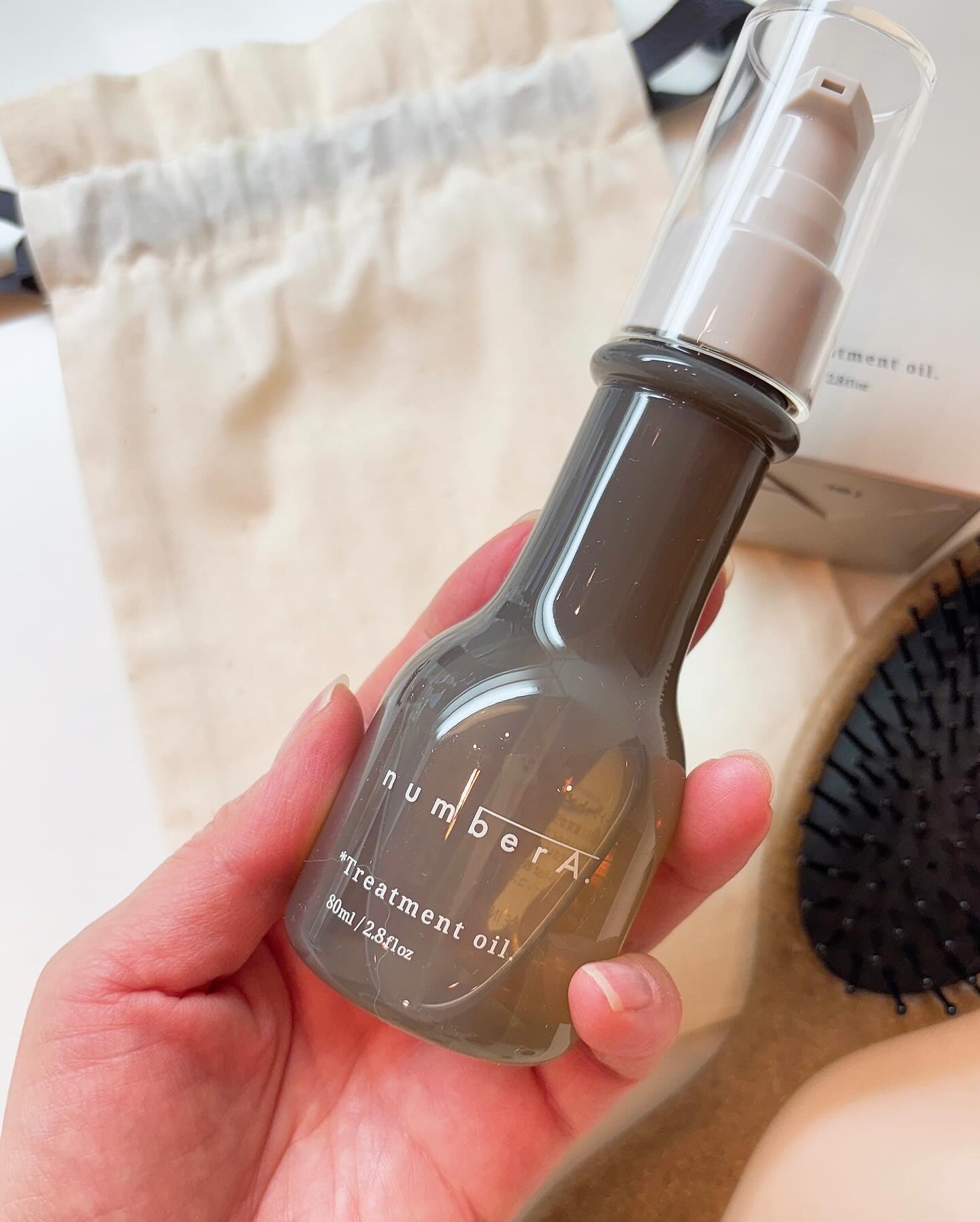 numberA.トリートメントオイル/numberA./アウトバストリートメントを使ったクチコミ（1枚目）