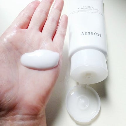 ミルキィ クレンズアップ/ACSEINE/ミルククレンジングを使ったクチコミ(2枚目)