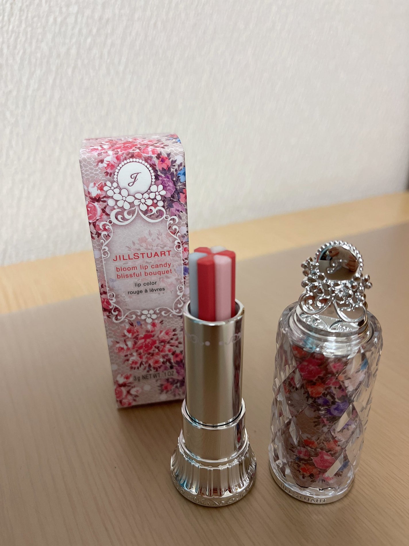 ブルーム リップ キャンディ ブリスフルブーケ/JILL STUART/口紅を使ったクチコミ(1枚目)