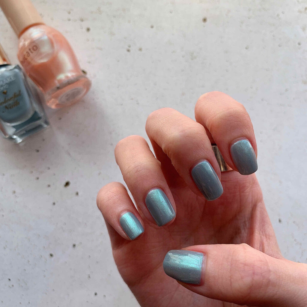 オパールルックコート/デュカート/オールインワンネイルを使ったクチコミ（2枚目）