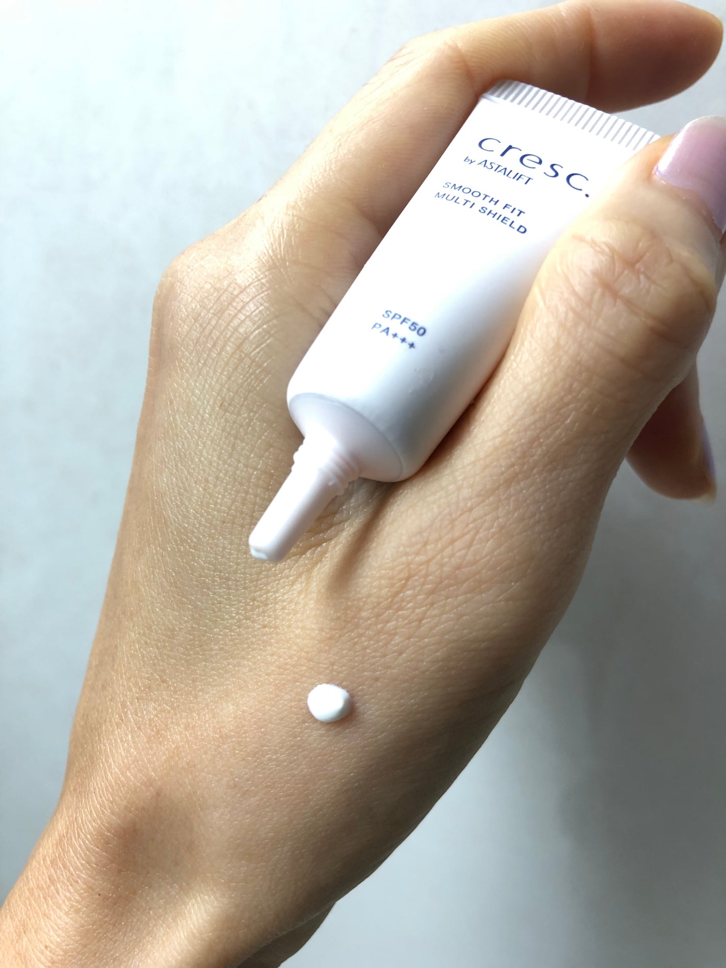 スムースフィット マルチシールド/cresc. by ASTALIFT/化粧下地を使ったクチコミ(2枚目)