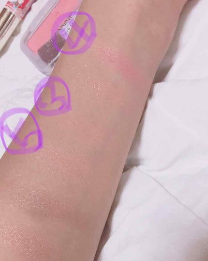 【旧品】マシュマロフィニッシュパウダー/キャンメイク/プレストパウダーを使ったクチコミ(3枚目)