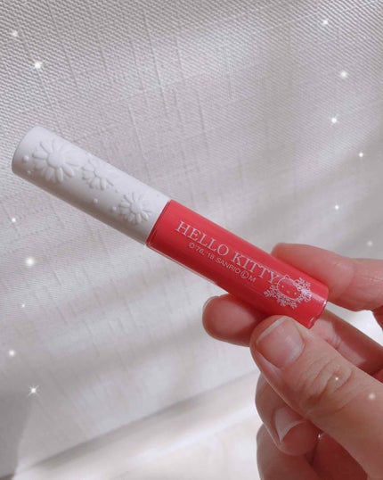 Blooming Kitty リップグロス/DAISO/リップグロスを使ったクチコミ(2枚目)
