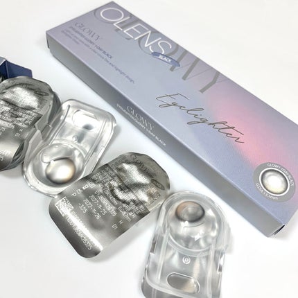 Glowy 1day/OLENS/ワンデー(1DAY)カラコンを使ったクチコミ(2枚目)