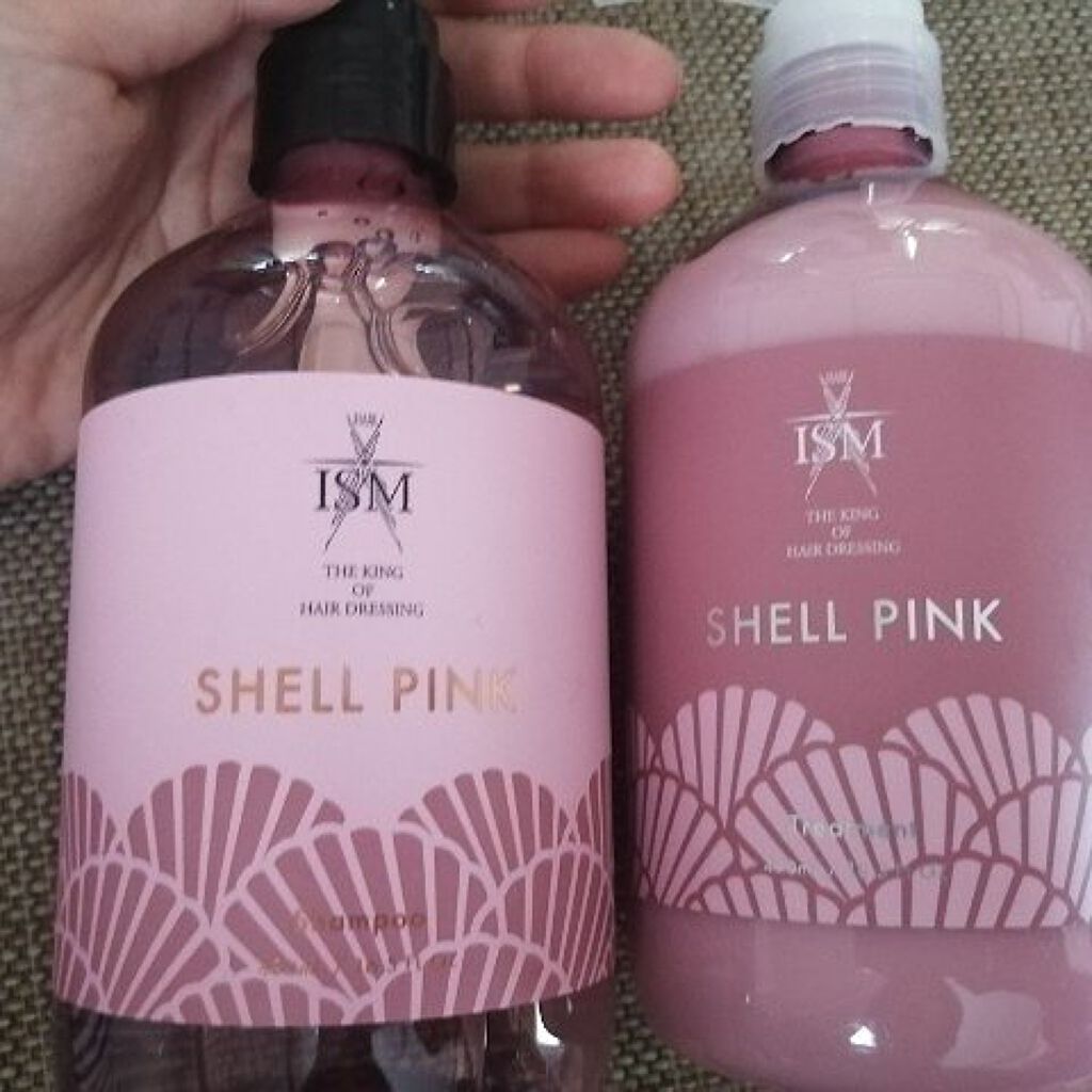 SHELL PINK シャンプー／トリートメント/ISM/市販シャンプーを使ったクチコミ（1枚目）