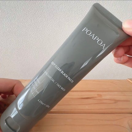 ディープクリア ブラックペースト/POAPOA/洗い流すパック・マスクを使ったクチコミ(4枚目)