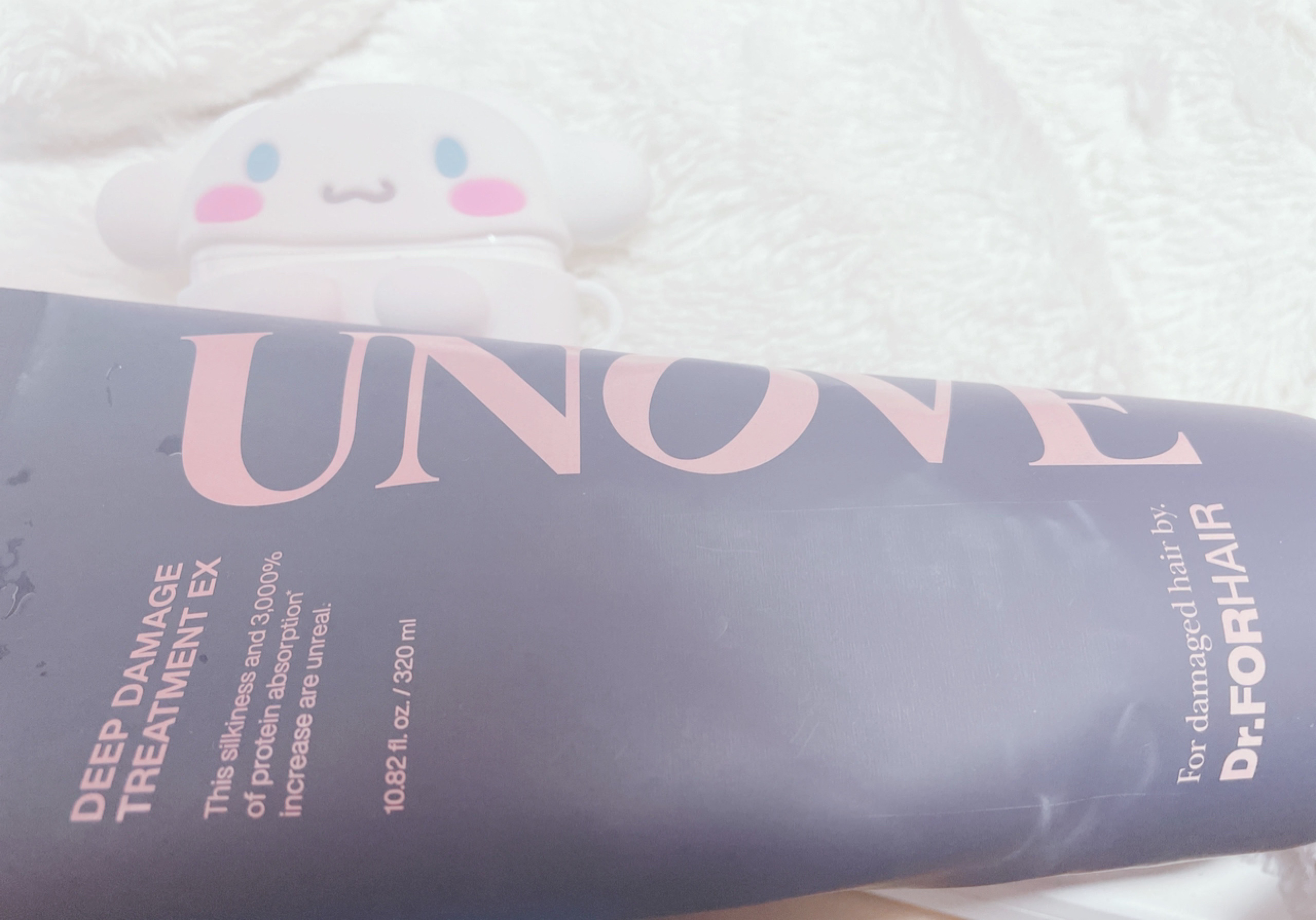 ディープダメージトリートメントEX/UNOVE/洗い流すヘアトリートメントを使ったクチコミ（1枚目）