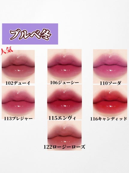 フルーティーグラムティント/Laka/リップティントを使ったクチコミ(5枚目)