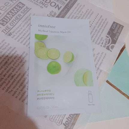 マイリアル スクイーズ マスクシート/innisfree/シートマスク・パックを使ったクチコミ(2枚目)