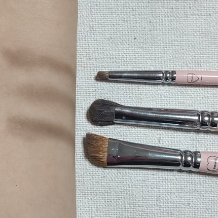 アイブロウブラシ ポイント 熊野筆/WHOMEE/メイクブラシを使ったクチコミ(6枚目)