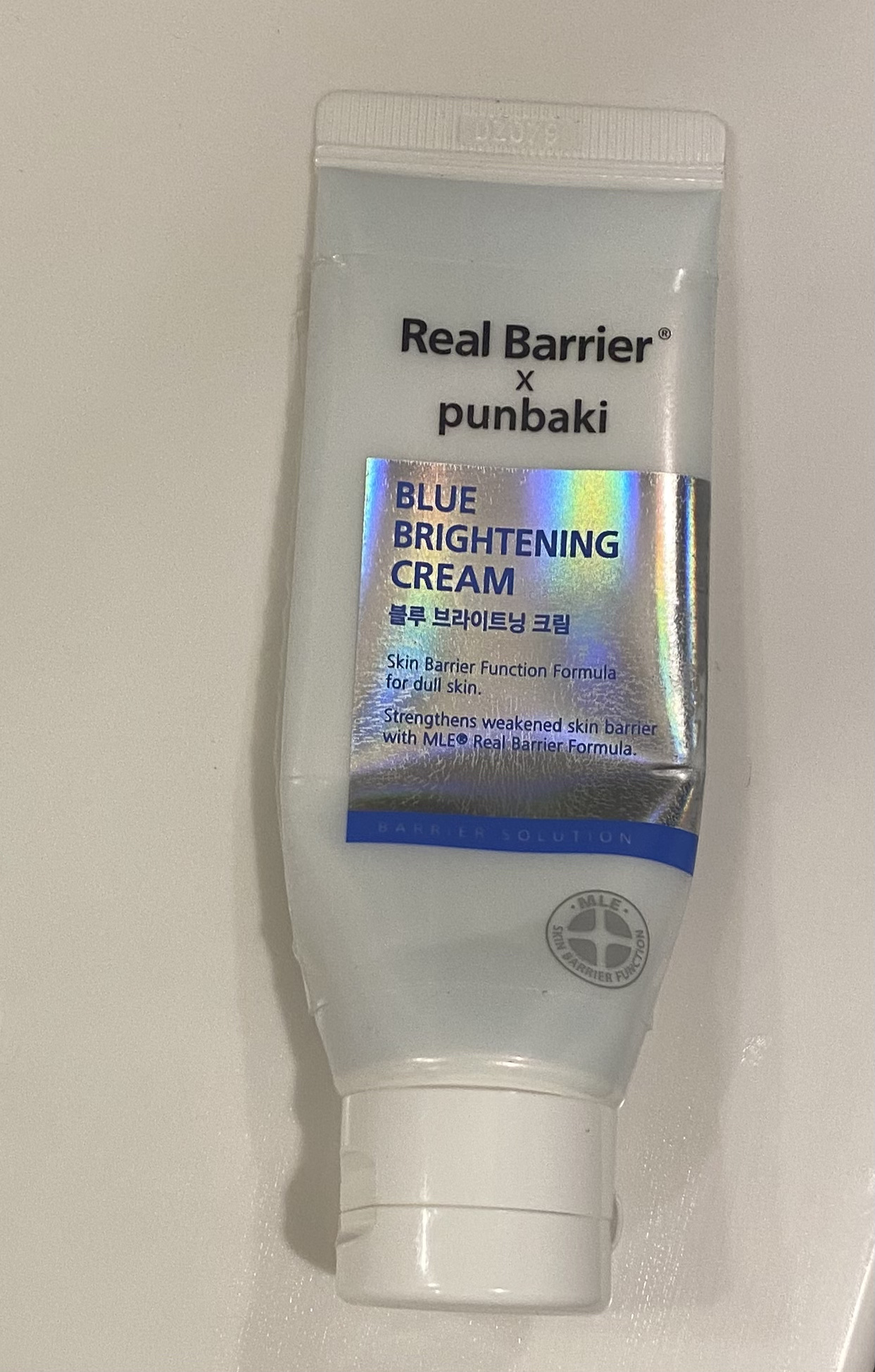 ブルーブライトニングクリーム/Real Barrier/フェイスクリームを使ったクチコミ（1枚目）