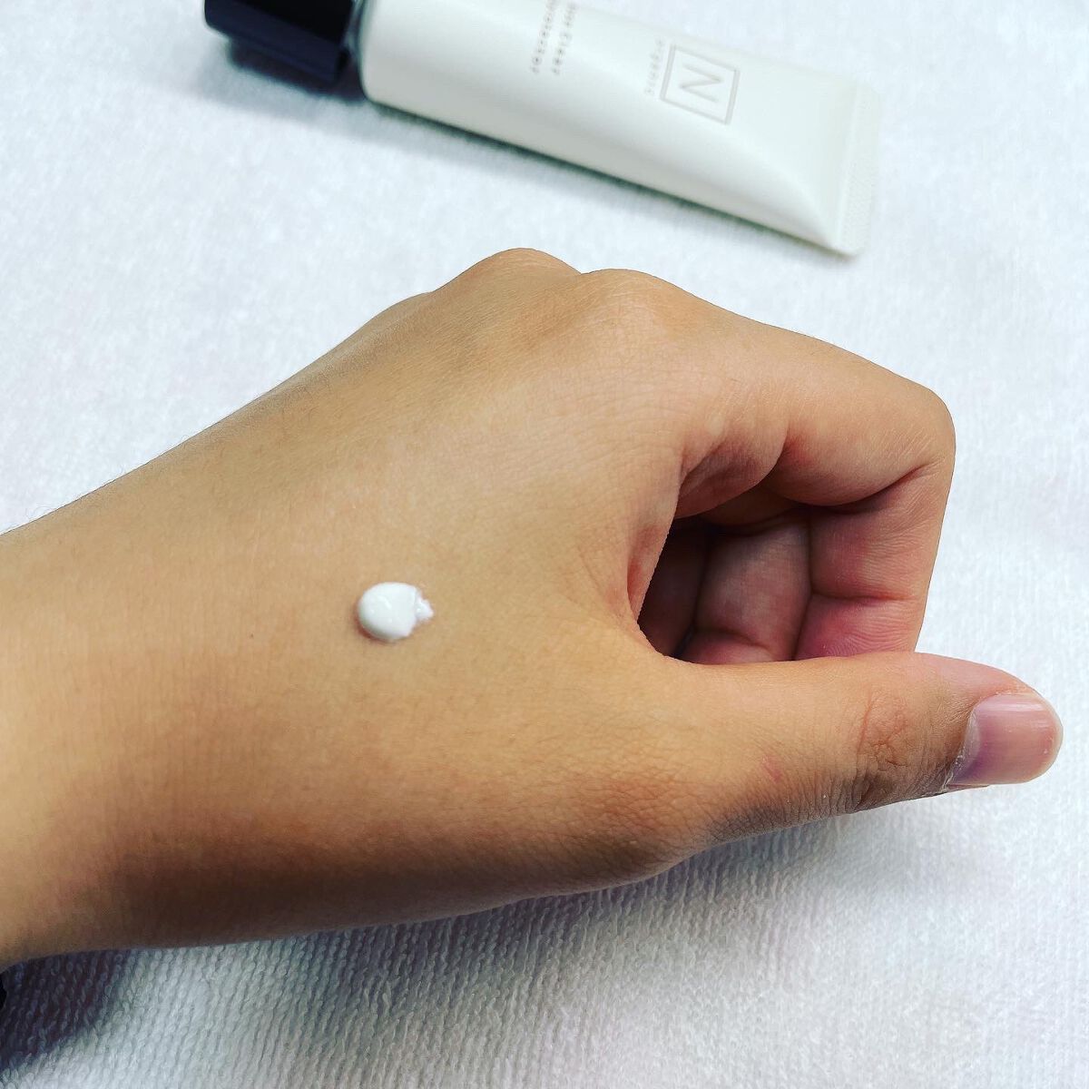 ベース クリアUVプロテクター/N organic/日焼け止めクリームを使ったクチコミ(3枚目)