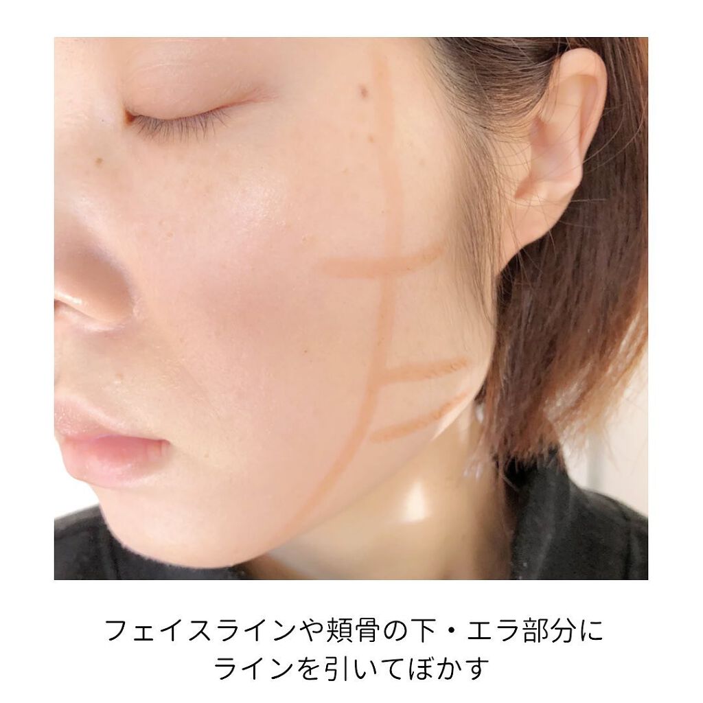 &be コントゥアペン/&be/シェーディングを使ったクチコミ(3枚目)