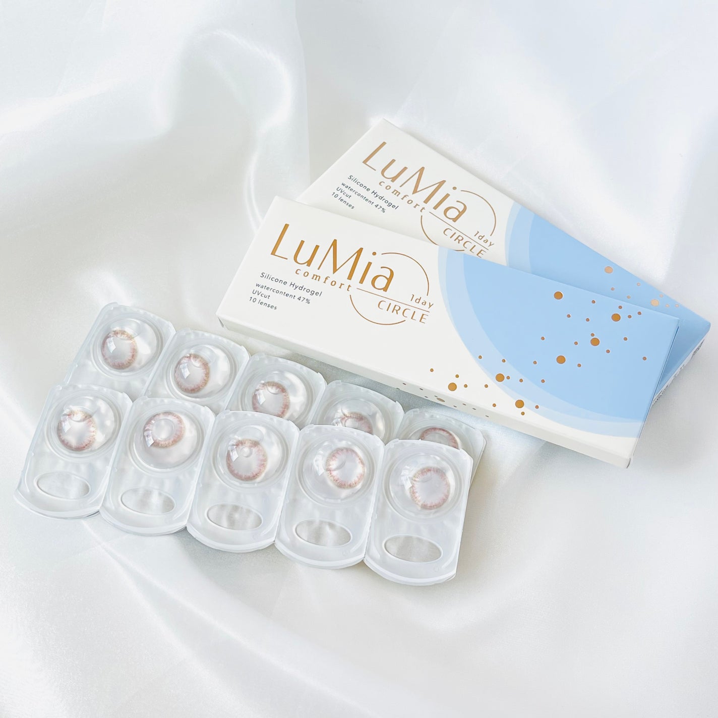 LuMia comfort 1day CIRCLE/LuMia/ワンデー(1DAY)カラコンを使ったクチコミ(1枚目)