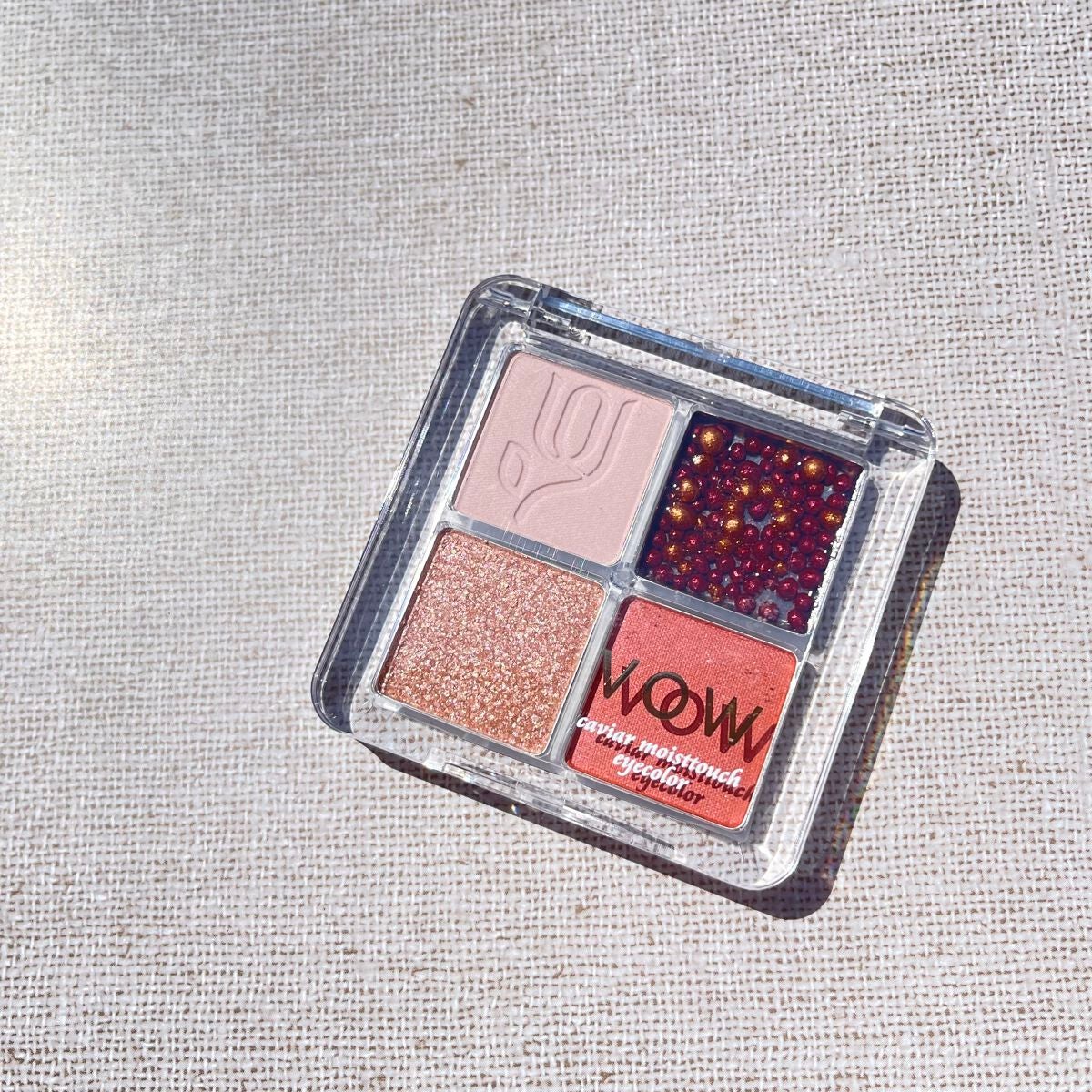 キャビアモイストタッチアイカラー /VOW/アイシャドウパレットを使ったクチコミ(8枚目)