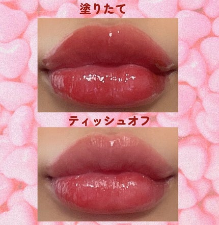 Melty flower lip tint/haomii/口紅を使ったクチコミ(4枚目)