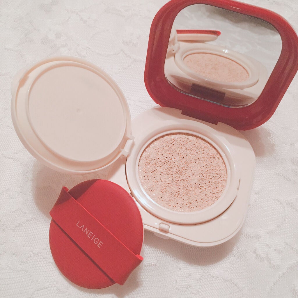 ネオクッション#BFFエディション/LANEIGE/クッションファンデーションを使ったクチコミ(4枚目)