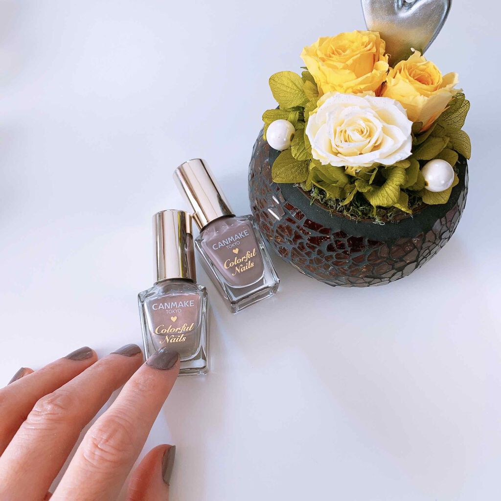 カラフルネイルズ/キャンメイク/マニキュアを使ったクチコミ(8枚目)