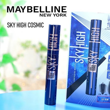 スカイハイ コスミックブラスト/MAYBELLINE NEW YORK/マスカラを使ったクチコミ（1枚目）