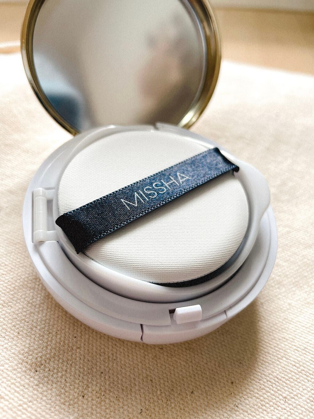 M クッション ファンデーション(モイスチャー)/MISSHA/クッションファンデーションを使ったクチコミ(2枚目)