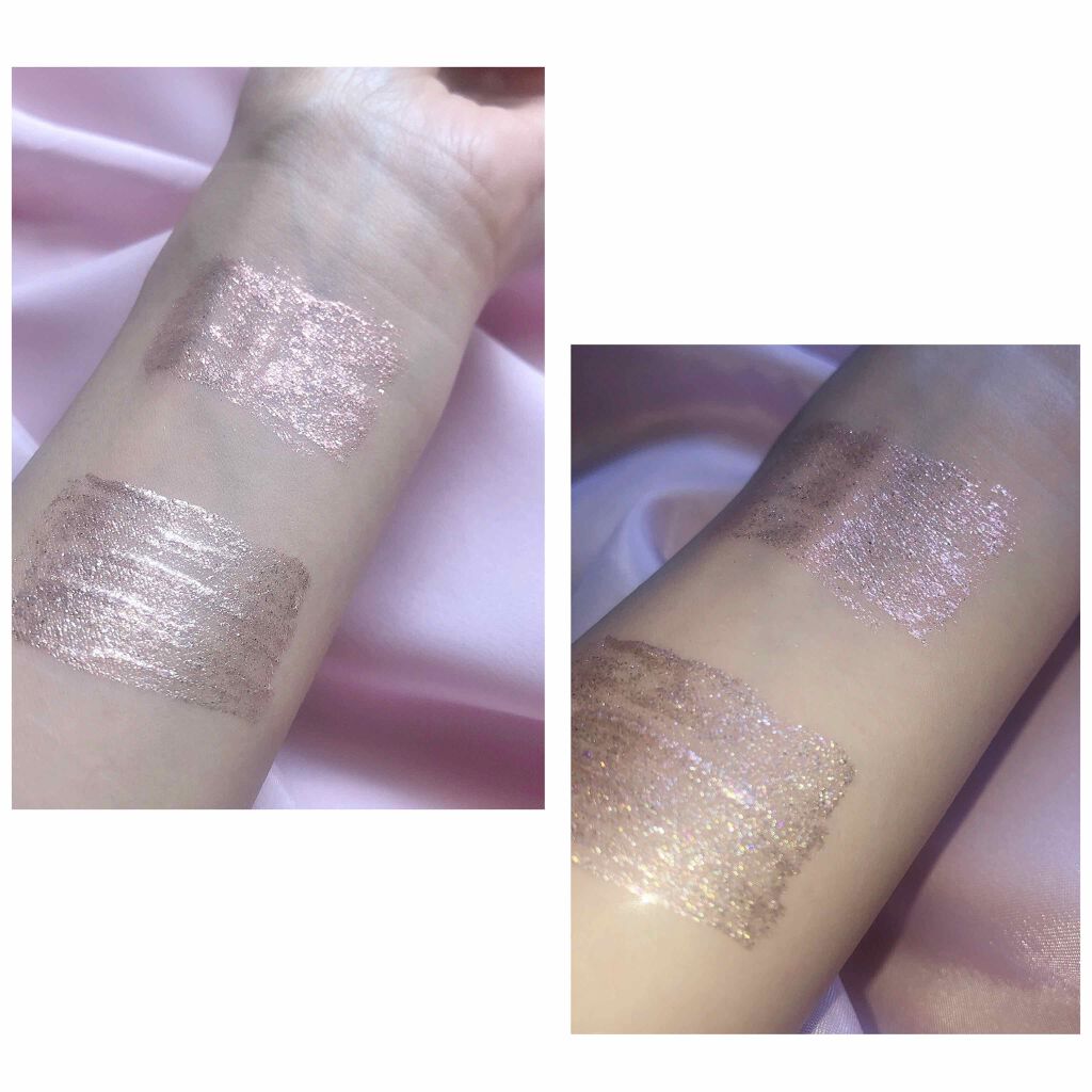 アイメタルグリッター/HOLIKA HOLIKA/グリッターを使ったクチコミ（3枚目）