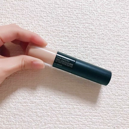 カバーパーフェクション アイディールコンシーラー デュオ/the SAEM/スティックコンシーラーを使ったクチコミ(1枚目)