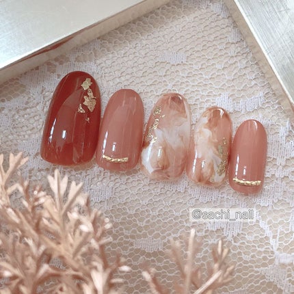 ムードペブルネイル/rom&nd/マニキュアを使ったクチコミ(4枚目)