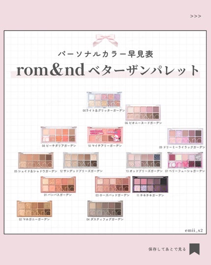ベターザンパレット/rom&nd/アイシャドウパレットを使ったクチコミ(2枚目)