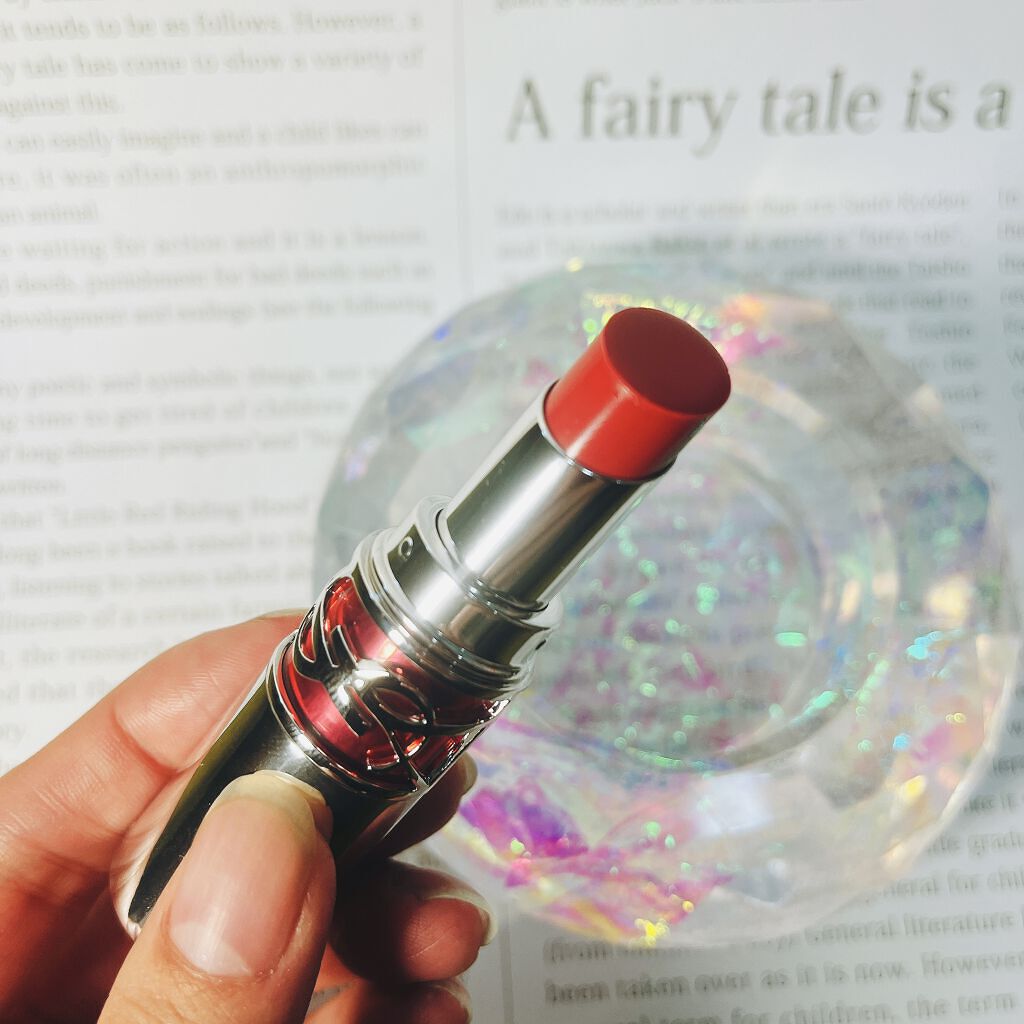 YSL ラブシャイン キャンディグレーズ No.5 ピンク サティスファクション/YVES SAINT LAURENT BEAUTE/口紅を使ったクチコミ（2枚目）