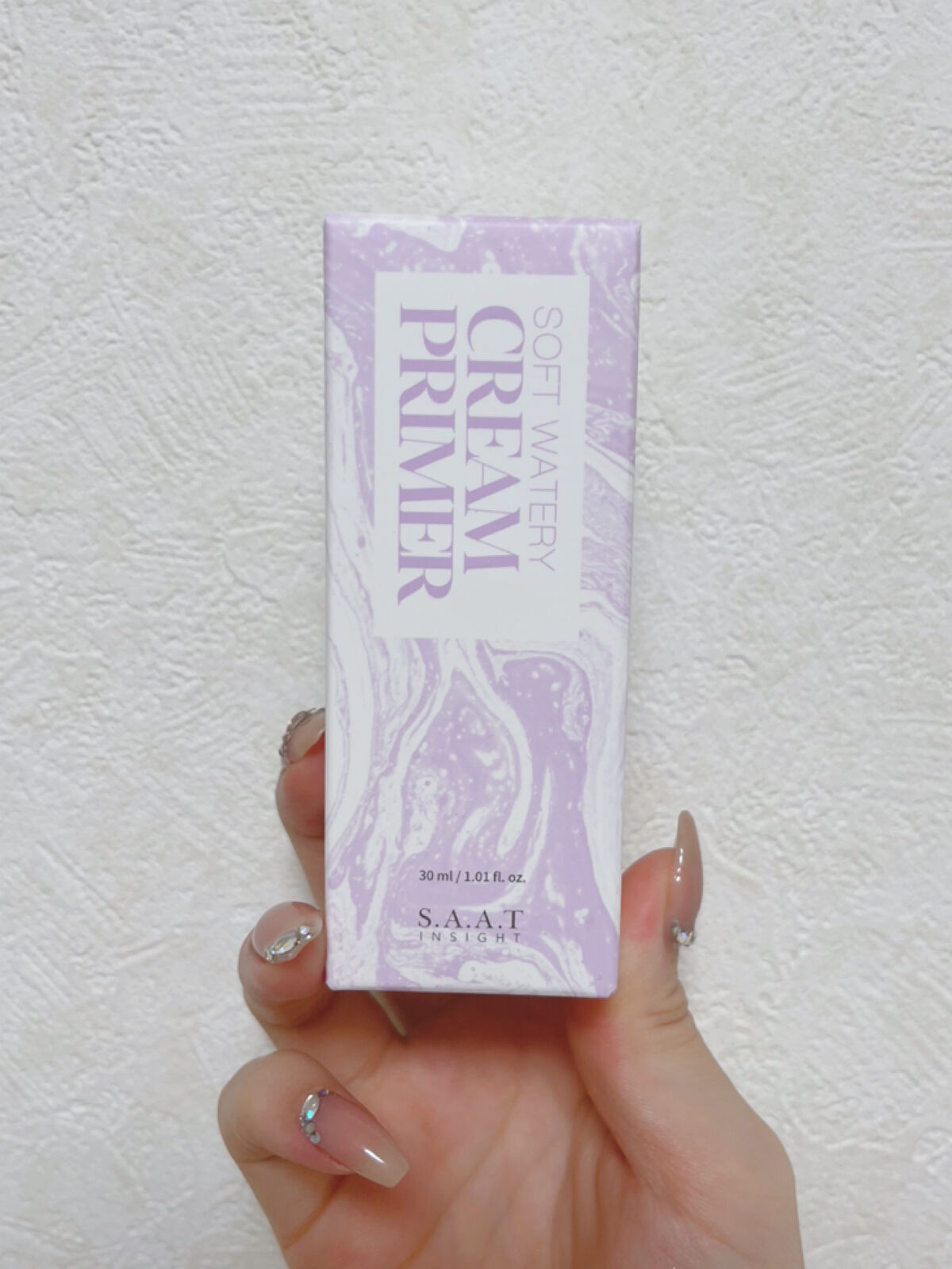 ソフトウォータリークリームプライマー/saat insight/化粧下地を使ったクチコミ（2枚目）