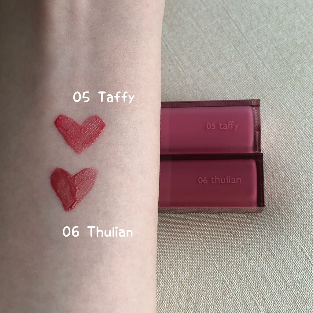 デュイフルウォーターティント/rom&nd/リップティントを使ったクチコミ（3枚目）